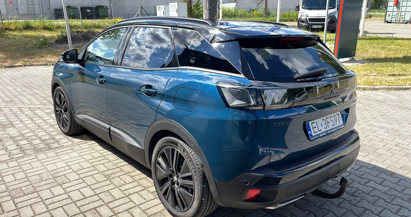 Peugeot 3008 cena 179950 przebieg: 25000, rok produkcji 2022 z Łódź małe 379